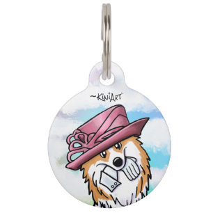 Placa Para Mascotas Etiqueta de identificación para mascotas KiniArt R