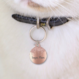 Placa Para Mascotas Etiqueta de identificación perdida para perro/gato