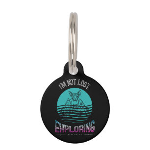 Placa Para Mascotas Etiqueta de identificación personalizada para gato
