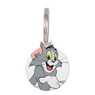 Placa Para Mascotas Etiqueta de identificación redonda para mascotas c