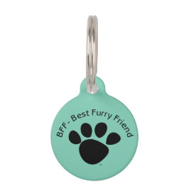 Placa Para Mascotas Etiqueta de la identificación de BFF para los