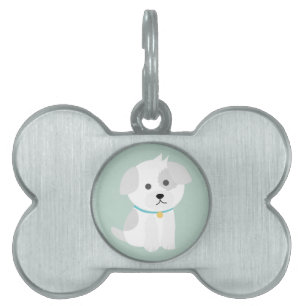 Placa Para Mascotas Etiqueta de Mascota Amor de Cachorro