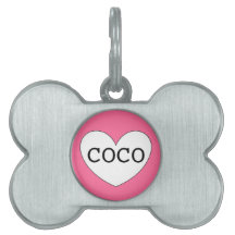 ❤️ etiqueta de mascota COCO por dalDesignNZ