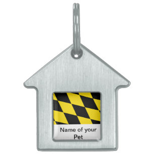 Placa Para Mascotas Etiqueta de mascota con bandera de Múnich, Alemani