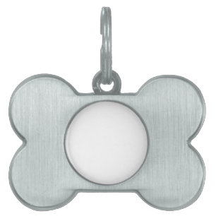 Placa Para Mascotas Etiqueta de mascota con marco