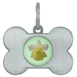Placa Para Mascotas Etiqueta de mascota Daffodil
