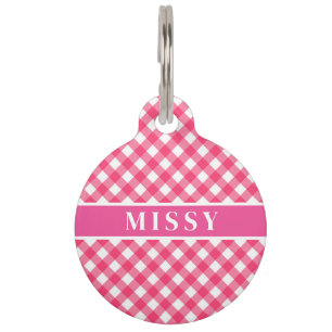 Placa Para Mascotas Etiqueta de mascota de nombre personalizado