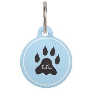 Placa Para Mascotas Etiqueta de mascota de nombre personalizado