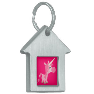 Placa Para Mascotas Etiqueta de mascota de unicornio de burbuja de Per