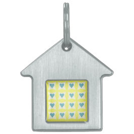 Placa Para Mascotas Etiqueta de mascota del día de San Valentín