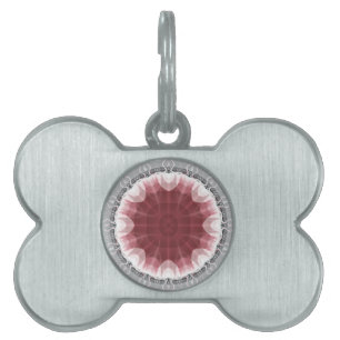 Placa Para Mascotas Etiqueta de mascota en blanco