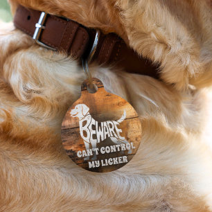 Placa Para Mascotas Etiqueta de mascota redonda con nombre personaliza