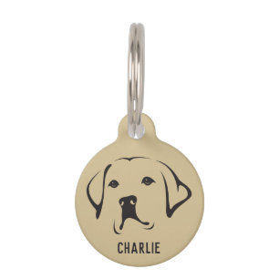 Placa Para Mascotas Etiqueta de mascota redonda personalizada de recup