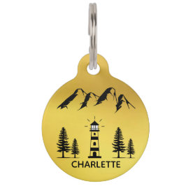 Placa Para Mascotas Etiqueta de perro Collar de perro etiqueta persona