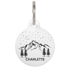 Placa Para Mascotas Etiqueta de perro Collar de perro etiqueta persona