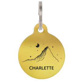 Placa Para Mascotas Etiqueta de perro Collar de perro etiqueta persona