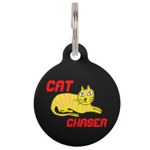 Placa Para Mascotas Etiqueta de perro de chasquido de gato