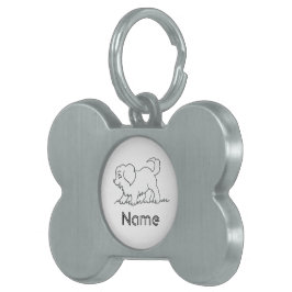 Placa Para Mascotas Etiqueta de perro personalizada