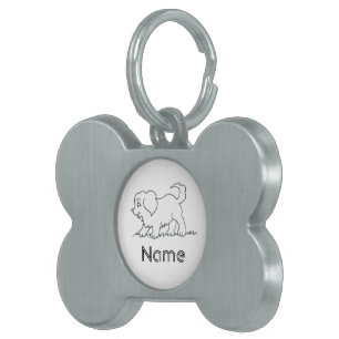 Placa Para Mascotas Etiqueta de perro personalizada