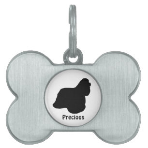 Placa Para Mascotas Etiqueta de perro personalizado Cocker Spaniel