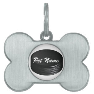 Placa Para Mascotas Etiqueta de plantilla de nombre de Mascota de disc