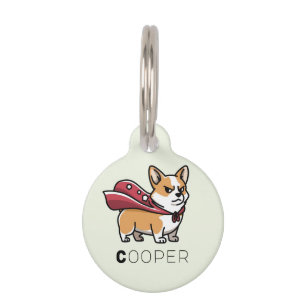 Placa Para Mascotas Etiqueta del collar de identificación del nombre d