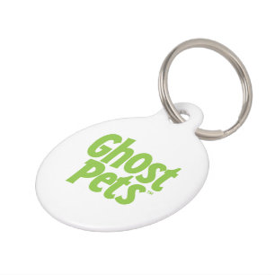 Placa Para Mascotas Etiqueta oficial de Mascotas fantasma