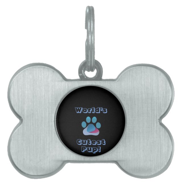 Placa Para Mascotas Etiqueta para Mascota (Frente)