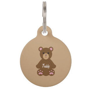 Placa Para Mascotas Etiqueta personalizada de identificación de masco