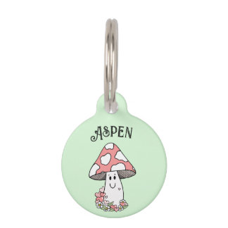 Placa Para Mascotas Etiqueta Personalizada de Mascota Cara Feliz de Ho