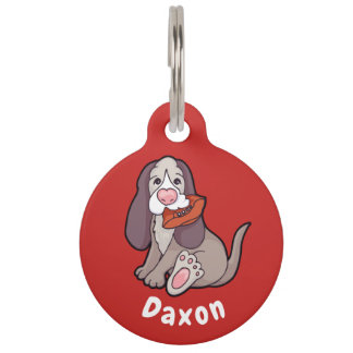 Placa Para Mascotas Etiqueta personalizada de perro de perro de perro