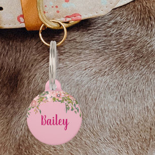 Placa Para Mascotas Etiqueta personalizada para mascota perro gato ros