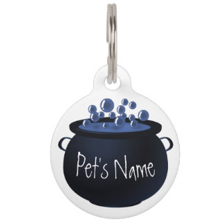 Placa Para Mascotas Etiqueta personalizada Wiccan Dog Tag Personalizad