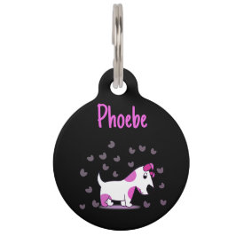 Placa Para Mascotas Etiqueta redonda de mascotas