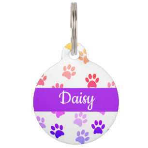 Placa Para Mascotas Etiqueta redonda de mascotas