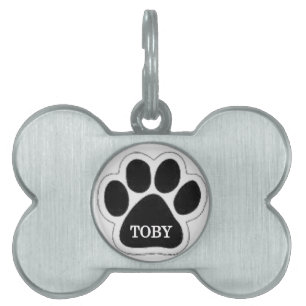 Placa Para Mascotas Etiqueta Toby Pet