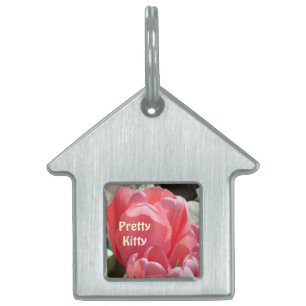 Placa Para Mascotas Etiquetas de identificación de gato Pretty Kitty r