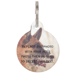 Placa Para Mascotas Etiquetas de la mascota en memoria de la pérdida d