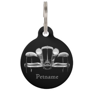 Placa Para Mascotas Etiquetas de mascota de personalizado de coches de