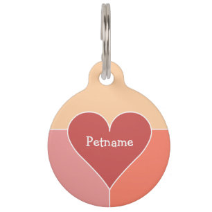 Placa Para Mascotas Etiquetas de mascota de personalizado de patrones