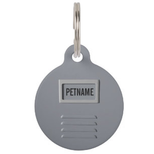 Placa Para Mascotas Etiquetas de mascota del personalizado del archiva