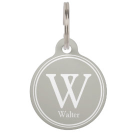 Placa Para Mascotas Etiquetas de nombre personalizado personalizadas d