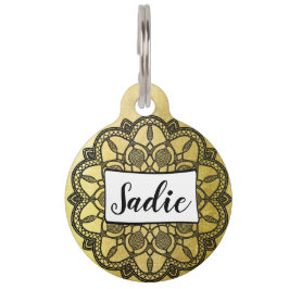 Placa Para Mascotas Etiquetas de perro personalizadas, añadir nombre a