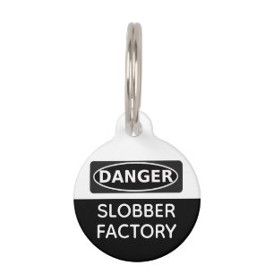 Placa Para Mascotas Fábrica de baba