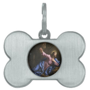 Placa Para Mascotas Faith Love Cross Prayer Christianity Peace Destiny