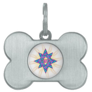 Placa Para Mascotas Faith ~ Star