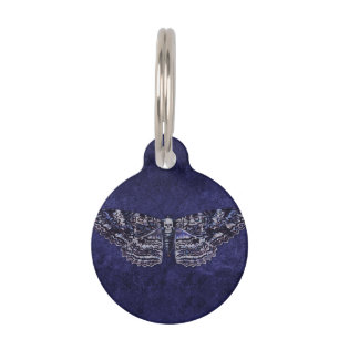 Placa Para Mascotas Falln Deathshead Moth