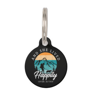 Placa Para Mascotas Feliz Para Siempre Después De Caminar Con Mi Perro
