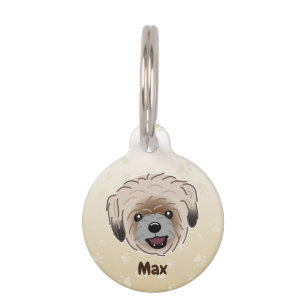 Placa Para Mascotas Feliz Shih Tzu Dog Lover I Wowty Paws
