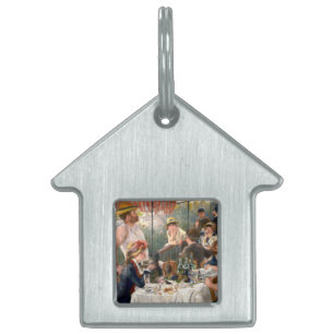Placa Para Mascotas Fiesta de Renoir French Luncheon Boating